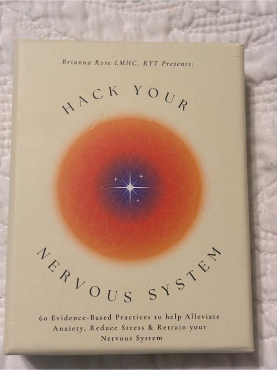 Brianna rose lmhc ryt Other - Hack Your Nervous System - Orange and Purple Wellness Guide